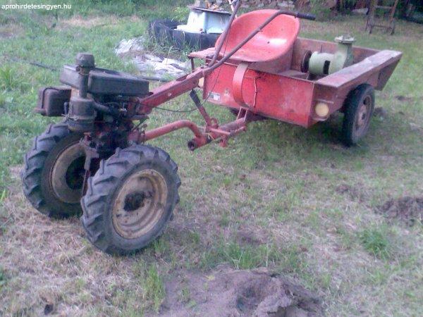 Eladó Terra kis traktor.