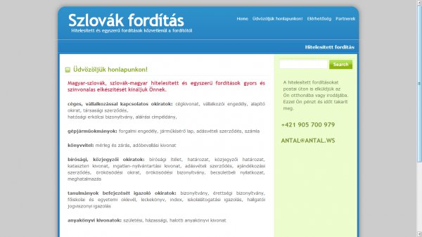 Szlovák hiteles fordítás közvetlenül a fordítótól