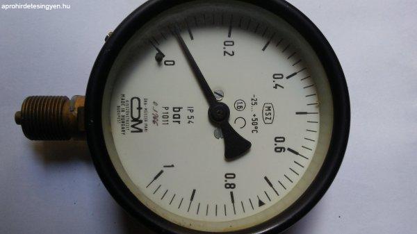 Feszmérő (nyomásmérő) órák