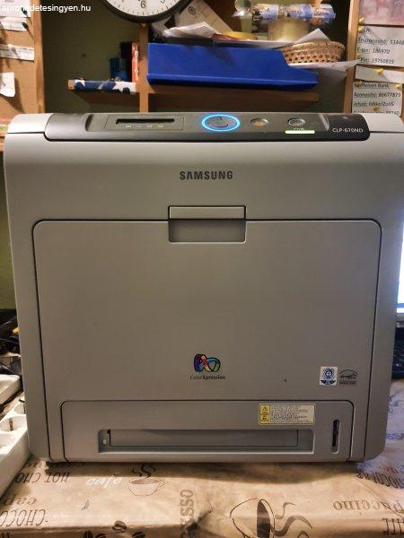 Samsung CLP-670ND színes lézer nyomtató