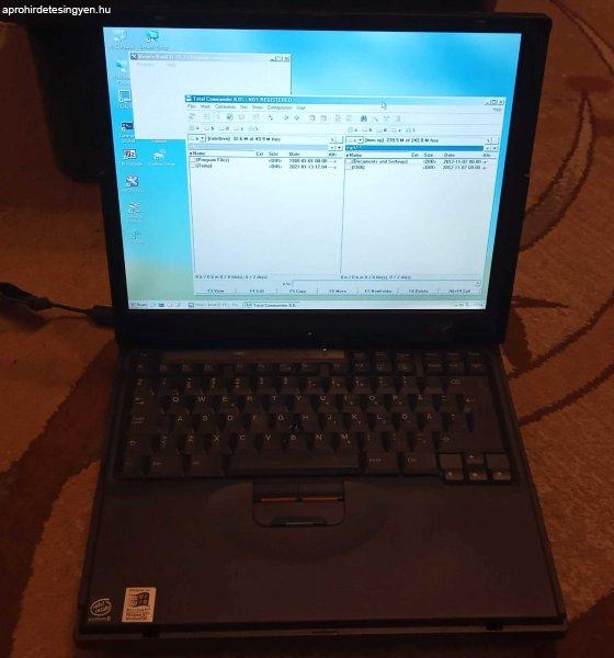 IBM ThinkPad processzor=P2,, retro notebook