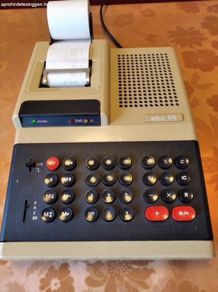ELKA 55 szalagos számológép