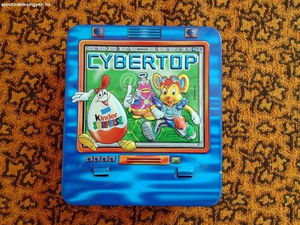 Kinder Cybertop fémdoboz