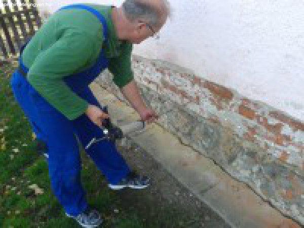 Vizes falak utólagos szigetelése Debrecen Alacsony árak