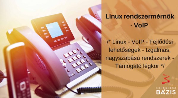 Linux rendszermérnök - VoIP