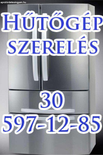 Hűtőgép szerelés Budapest minden kerületében!