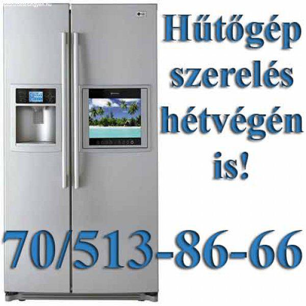 Hűtőgép javítás mindennap 06705138666