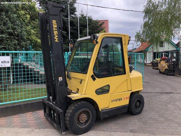 Eladó Hyster 3,5 tonnás targonca  (V-3244)