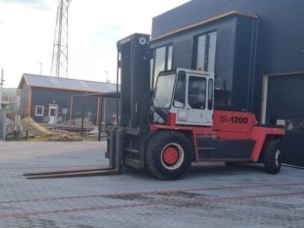 Eladó egy 18,0 T teherbírású diesel Kalmar targonca