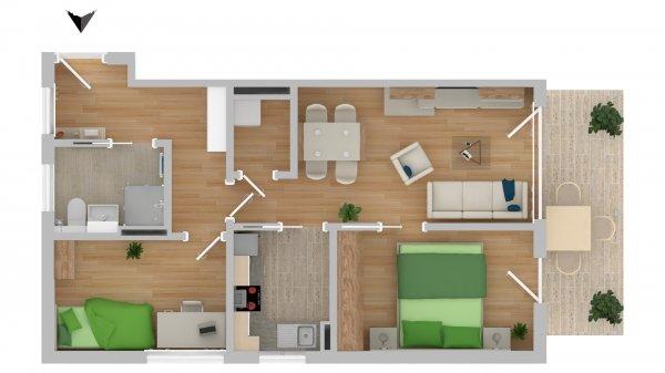 Szigetszentmiklóson 3 szobás lakás vált kiadóvá családoknak!
