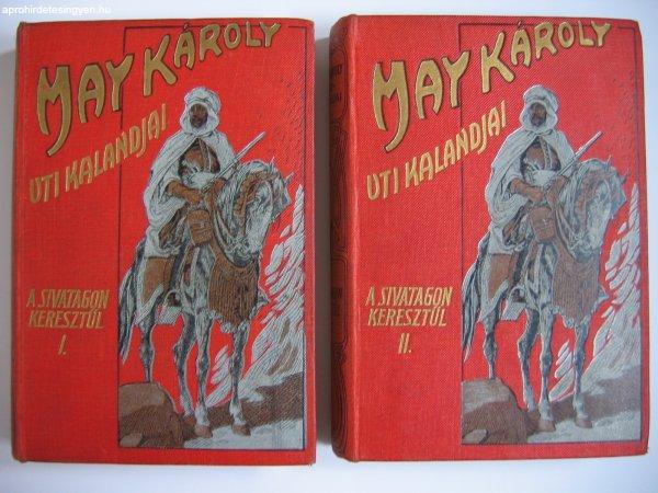 Antikvár May Károly könyvek eladók.