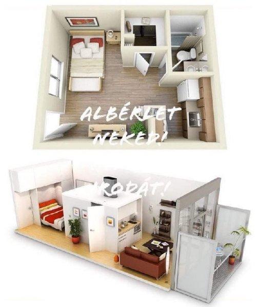 Budaörsön csendes, felszerelt kis lakás költözhető!