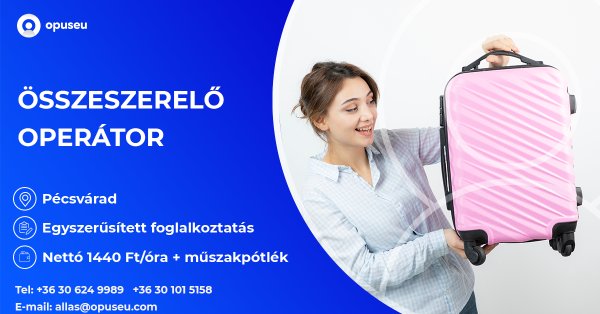 Összeszerelő operátor