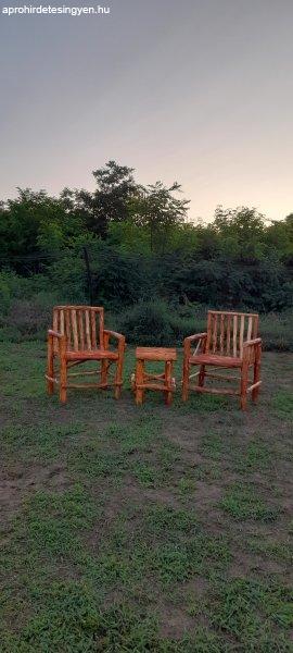 Retro kerti fa szék