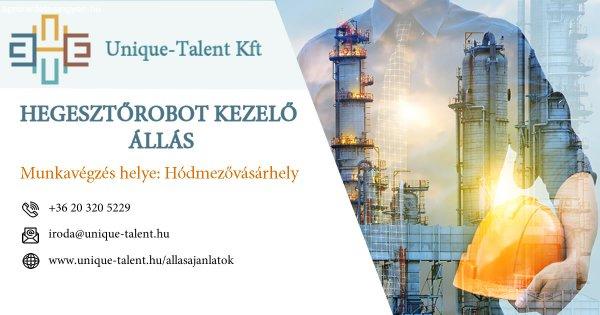 Hegesztőrobot kezelő