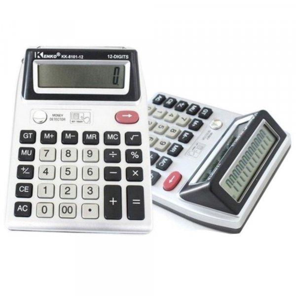 Kenko KK-8101-12 elektronikus számológép Bankjegyvizsgál