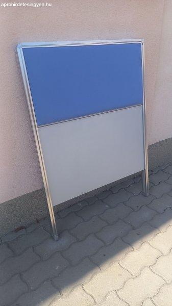 LAS asztali paraván, kék színű 120x80 cm - használt