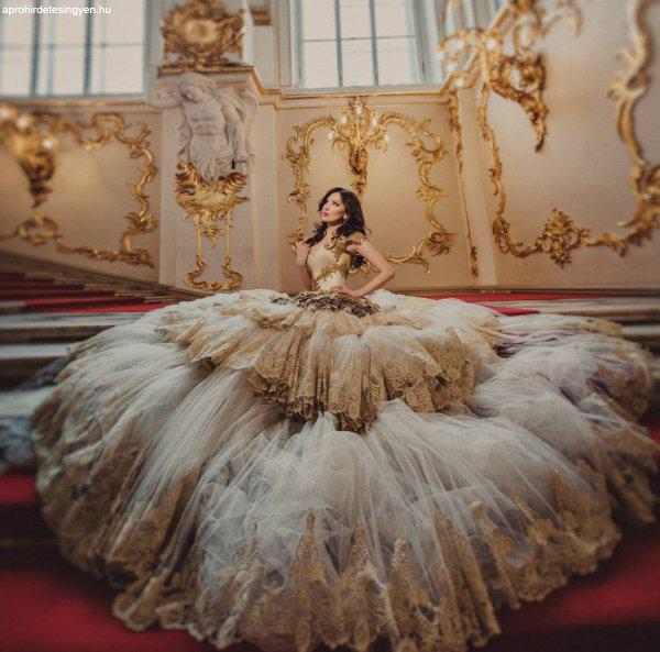 Viktoriánus és antik designer menyasszonyi ruhák