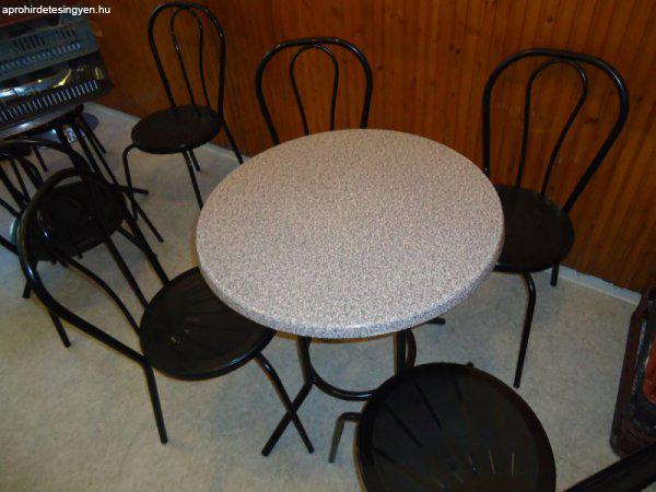 Presszó asztal 4 székkel