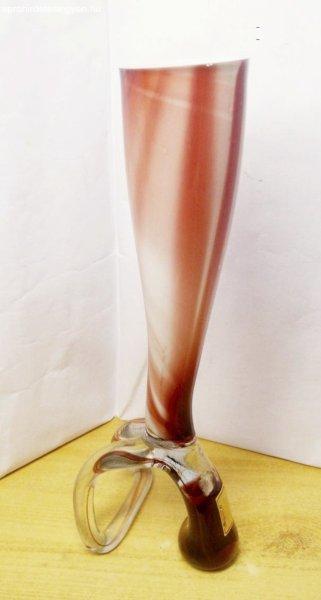 Modern üvegműves váza. Joska Design Silberberg-Kristall