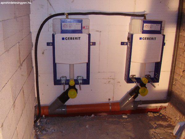 Geberit,Grohe falbaépített wc tartályok javítása Budapesten