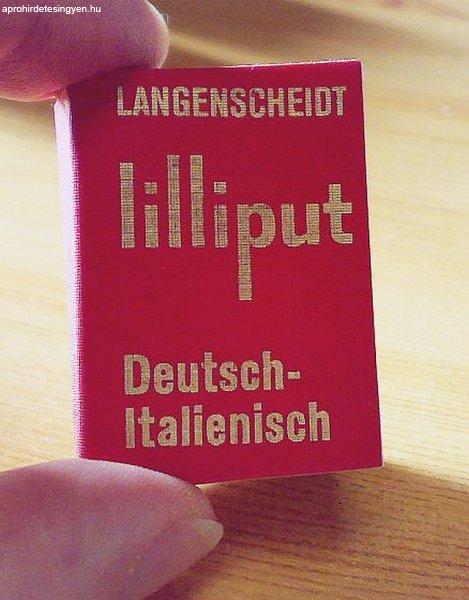 Liliputi szótár, (Olasz-Német, Német-Olasz) gyűjtemény