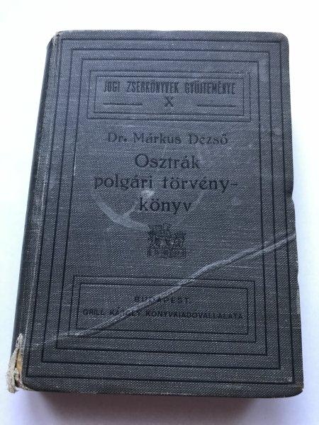 Osztrák Polgári Törvénykönyv. 1907