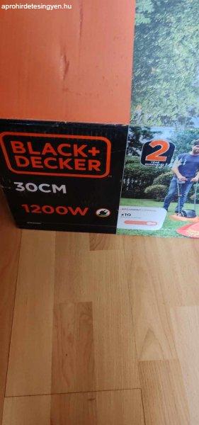BLACK+DECKER BEMWH551-QS Légpárnás fűnyíró, 30cm, 1200