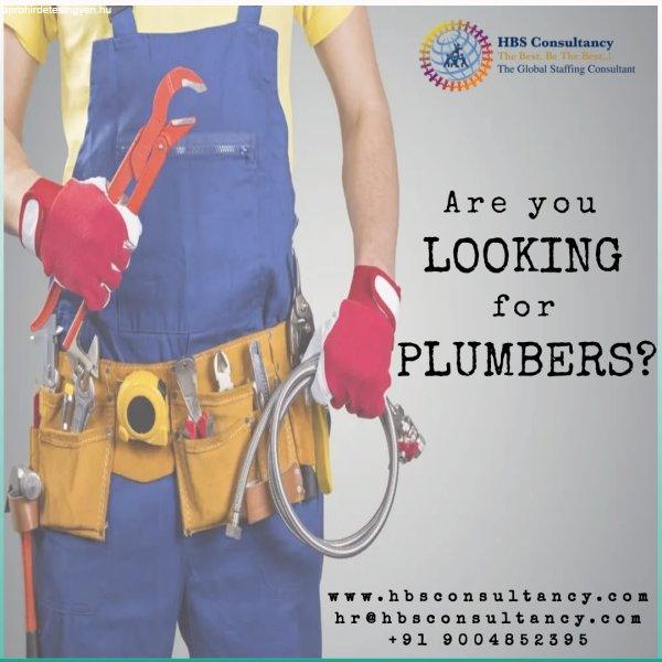 Plumber recruitment services in India