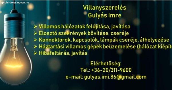 Gulyás Imre- Villanyszerelés