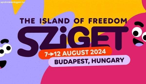 INGYEN Sziget Fesztivál jegyek lánynak!