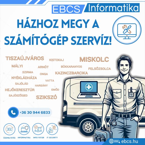 InfoFutár Miskolc - Számítógép javítás by EBCS Inform