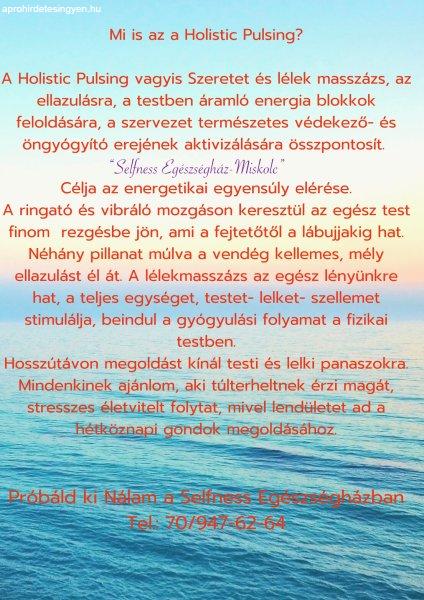 Holistic Pulsing- Lélekmasszázs tanfolyam