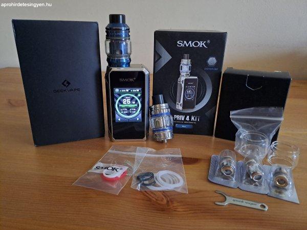 Smok G-priv 4 és tartozékok