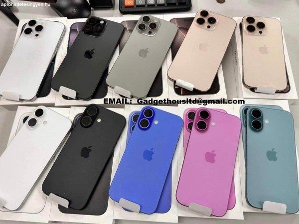 Apple iPhone 16 Pro Max, iPhone 16 Pro, iPhone 16, 16 Plus