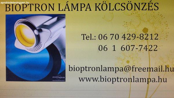 Bioptron lámpa bérlés - 06 70 429-8212