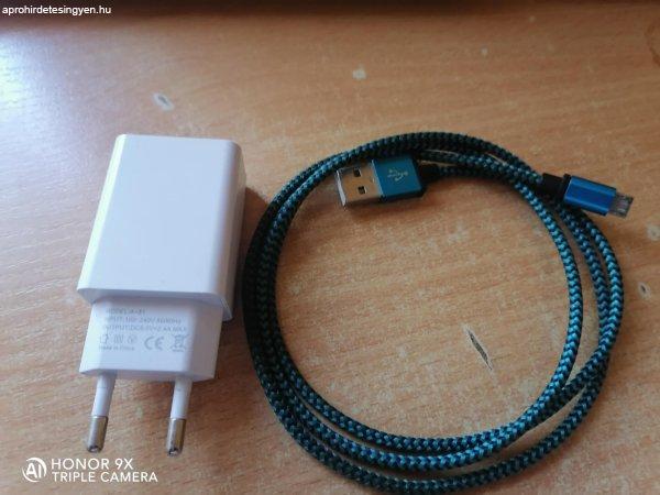 Telefontöltő és HDMI kábel eladó