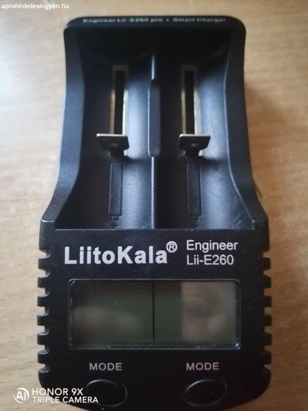 Liitokala Lii-E260 profi akku töltő tesztelö és Telefont