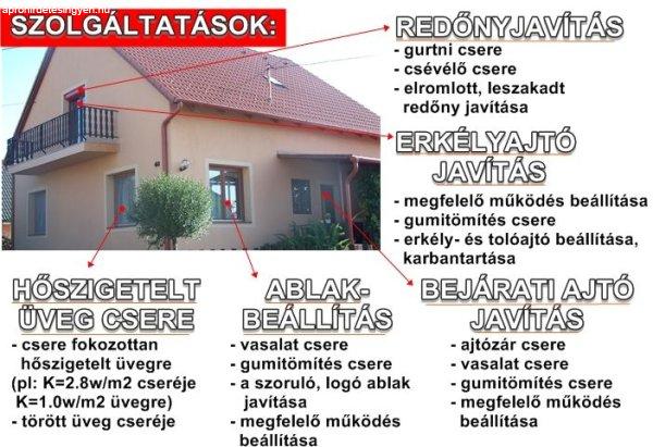 Redőnyjavítás Székesfehérvár 0620 523 0912 HÉTVÉGÉN