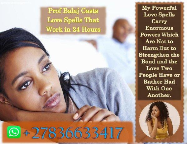 Lost Love Spells That Work Urgently (WhatsApp: +27836633417)