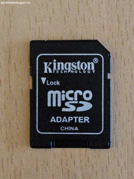 Vadonatúj Kingston micro SD -> SD kártya adapter