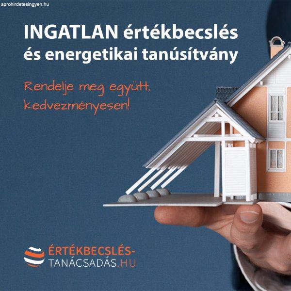 Ingatlan értékbecslés és energetikai tanúsítvány