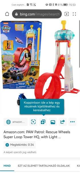 Munch őrjárat Paw patrol Rescue tower