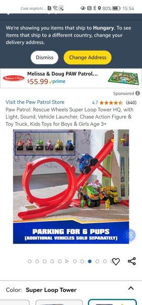 Munch őrjárat Paw patrol Rescue tower