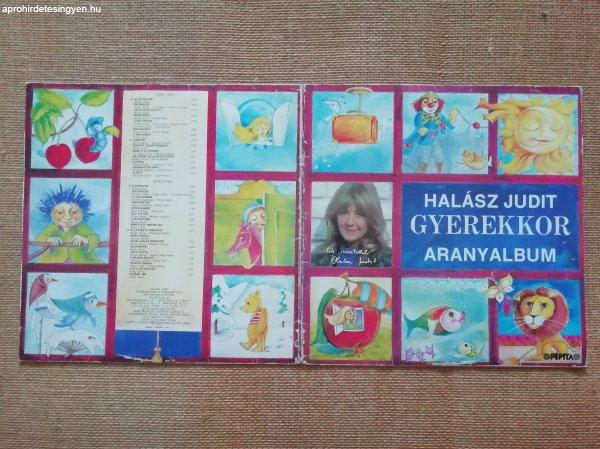 Halász Judit GYEREKKOR [ARANYALBUM] dupla hanglemez (SLPM 1