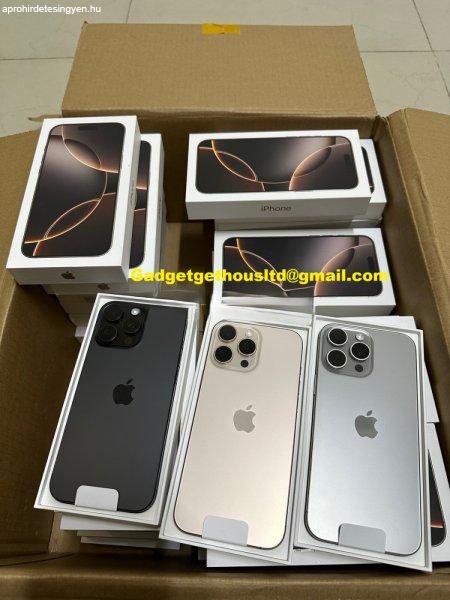 Apple iPhone 16 Pro Max, iPhone 16 Pro, iPhone 16, 16 Plus.