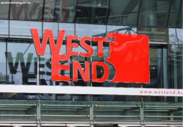 Westend City centerben kiemelten forgalmas üzlet Eladó!