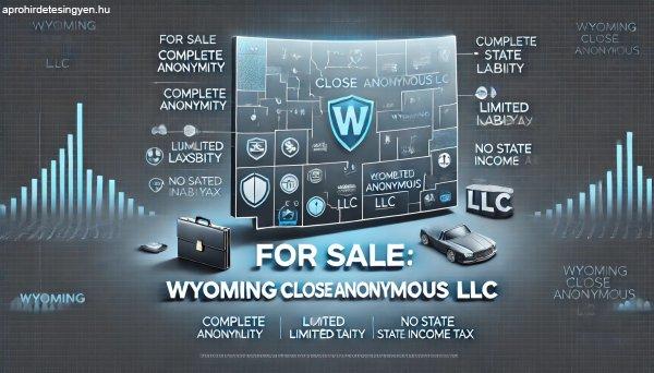 Eladó Wyoming-i Close Anonim LLC – Azonnali Indulás