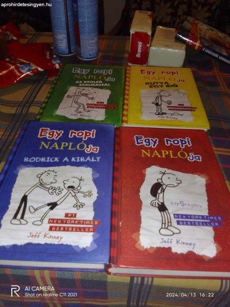 Jeff Kinney. Egy ropi naplója.4-kötet