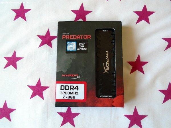 Kingson memória Hyperx Predator DDR4 3200MHz 2x8GB 16GB